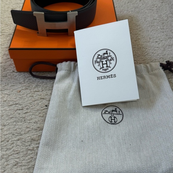 Hermes Men Constance Belt Buckle and Reversible Leather Strap 38mm - Picture 2 of 4